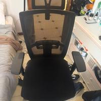 Sedia ergonomica da ufficio con poggiatesta – come