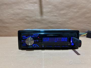 Autoradio Kenwood Multicolor Radio Usb Aux Mp3 SD