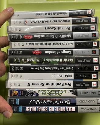 Giochi psp e umd video