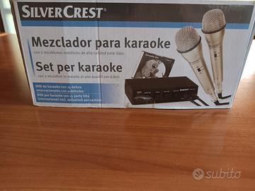 Gioco Karaoke Silvercrest Nuovo 