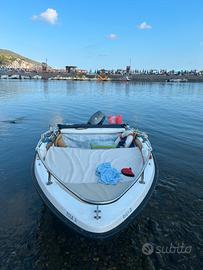 Motoscafo 25 cavalli 2 tempi + carrello