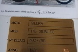 Gilera Giubileo - 1962