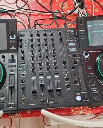 SC6000 DENON DJ ,X1800 DENON ,FLIGHTCASE E SCATOLE