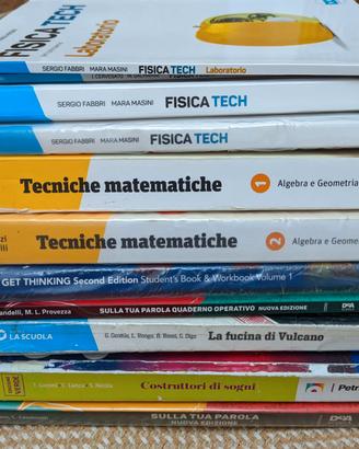 Libri scuola Pacinotti Taranto 2° anno Informatica