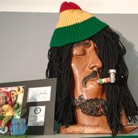 scultura bob Marley+gadget 