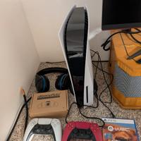 PS5 Standard + 2 Controller + Monitor gaming AOC