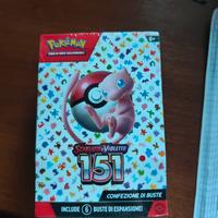 Pokemon scarlatto e violetto 151 box sealed 