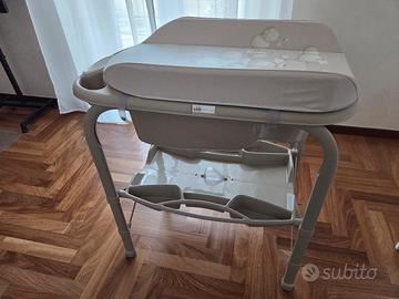 fasciatoio cam con vaschetta bagnetto beige
