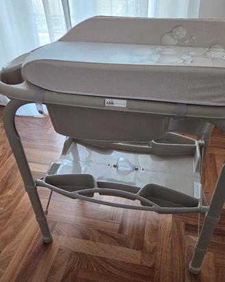 fasciatoio cam con vaschetta bagnetto beige