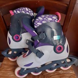 Pattini x bambina n.32.-34 usati pochissimo