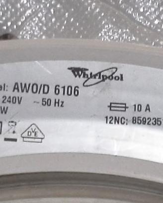 Oblo Lavatrice Whirlpool 6kg