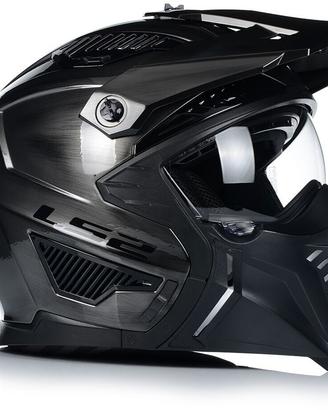 Casco LS2  DRIFT taglia XXL Titanium Jeans