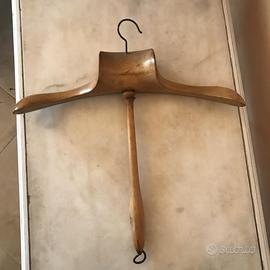 Appendi-abiti Crucce in legno antiche 10 pezzi