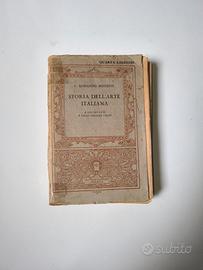Libro antico "Storia dell'Arte Italiana" - G. Edoa