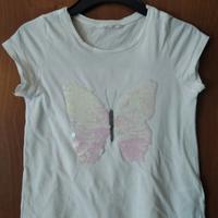 Maglietta Farfallina bimba 