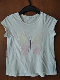 Maglietta Farfallina bimba 