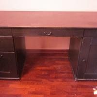 scrivania ikea Hemnes nera da cm. 152 x prof. 65 x
