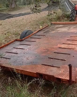 Carrellone Agricolo 50 q.li 4x2,5m Monoasse