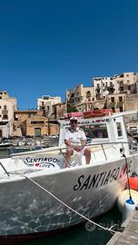 Barca(natante)usata per il noleggio dotata di tutt