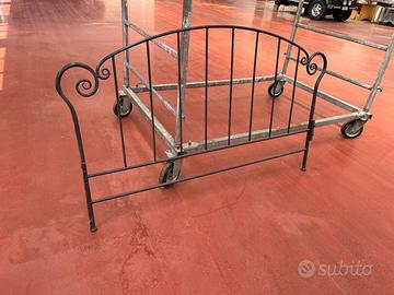 letto in ferro battuto