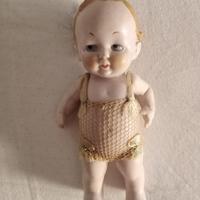 Bambolina porcellana biscuit--primi '900