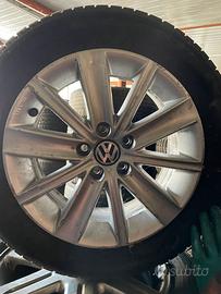 4 cerchi in lega per volkswagen da 15'