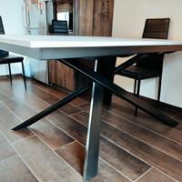 Tavolo Mirò arredo 3 - allungabile- bianco carrara