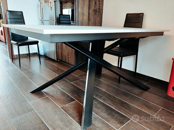 Tavolo Mirò arredo 3 - allungabile- bianco carrara