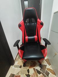 Sedia gaming regolabile  