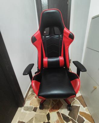 Sedia gaming regolabile  