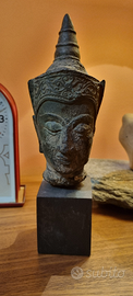 Testa di budda da collezione Antica