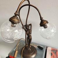 Lampada in ferro battuto