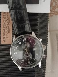 Spalding cronografo, scatola e documenti originali