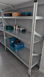 Scaffale Zincato Metallico per Garage e cantina 