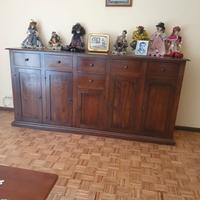 Credenza + Vetrina per sala