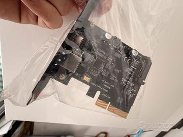 Scheda PCI-E Usb 3.1