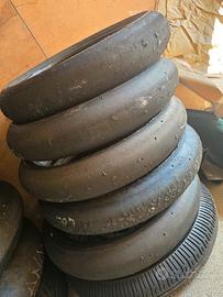 Treni gomme piste Metzeler Pirelli Dunlop 