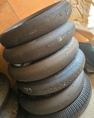 Treni gomme piste Metzeler Pirelli Dunlop 