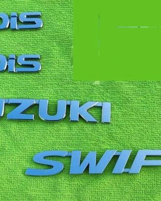 Suzuki Swift - scritte e loghi 