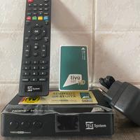 Decoder TIVUSAT+Carta Attiva Telesystem Ts9018