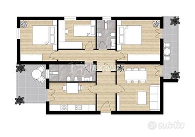 QUADRILOCALE CON AUTORIMESSA