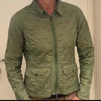 Barbour giacca vintage trapuntata tg 10 Uk