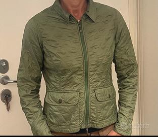 Barbour giacca vintage trapuntata tg 10 Uk