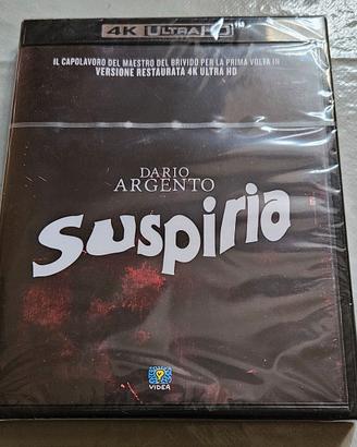 Suspiria blu ray 4K ULTRA HD
