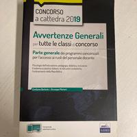 Avvertenze generali per tutte le classi di concors