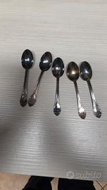 cucchiaini argento 800
