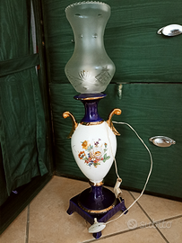 Lampada antica, da tavolo, Vintage art, metà 900