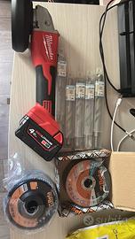 Smerigliatrice milwaukee