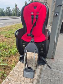 Seggiolino Hamax bicicletta da 9 mesi a 22 kg
