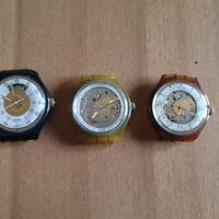 LOTTO 3 OROLOGI SWATCH AUTOMATICI SENZA CINTURINO